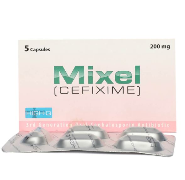 MIXEL CAP 200MG 5'S