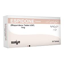 ESPIDONE 1MG TAB 10x3'S