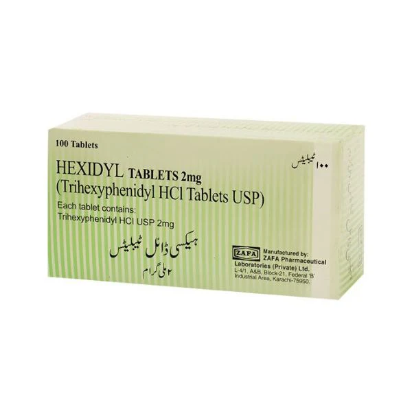 HEXIDYL TAB 2MG 10x10'S