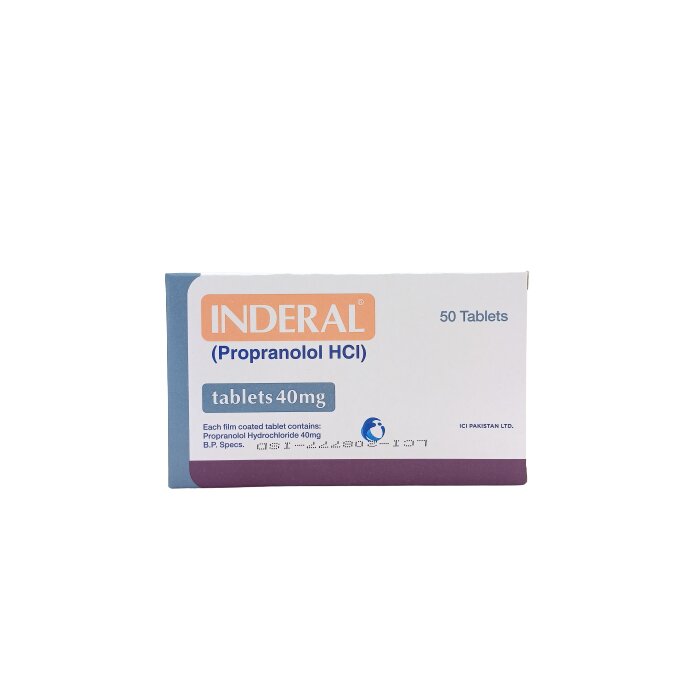 INDERAL 40MG TAB 25x2'S