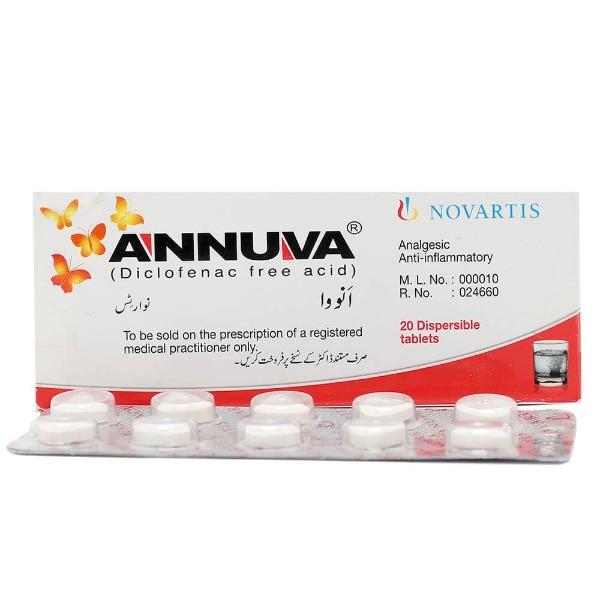 ANNUVA TAB 50MG 2X10'S