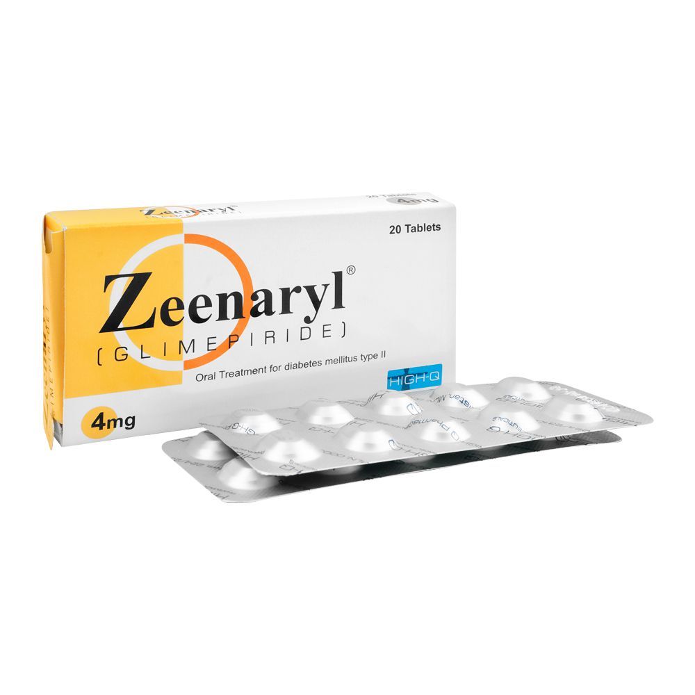 ZEENARYL TAB 4 MG 2X10'S