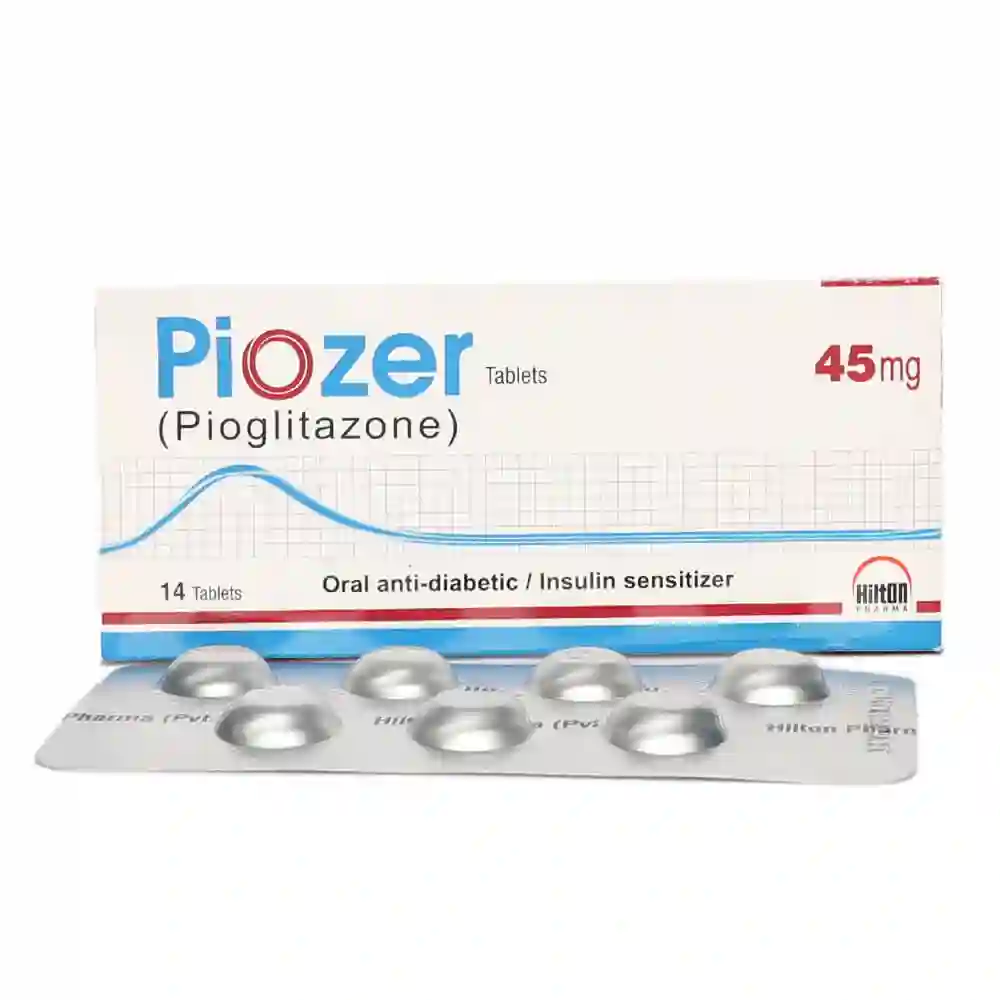 PIOZER 45MG TAB 7x2