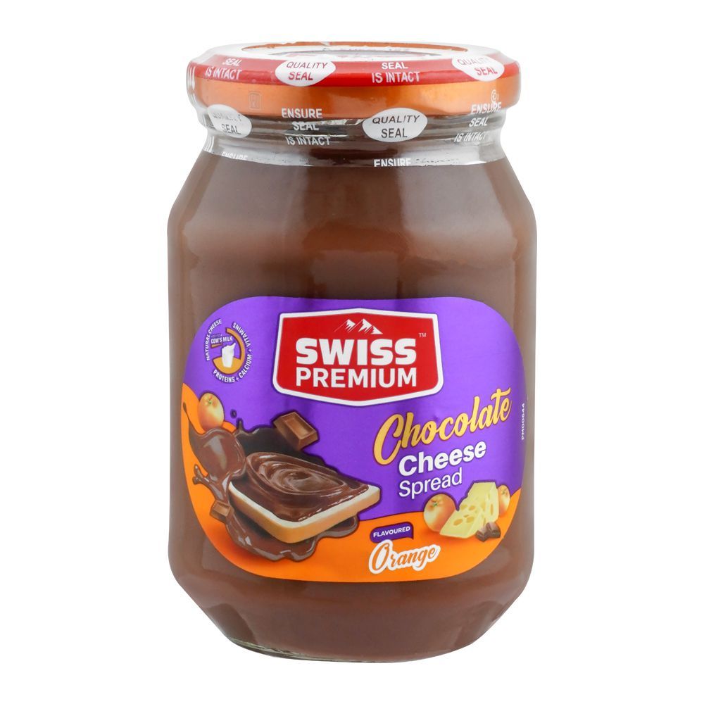 CHOCOLATE CHEESE SPREAD ORANGE 280G JAR