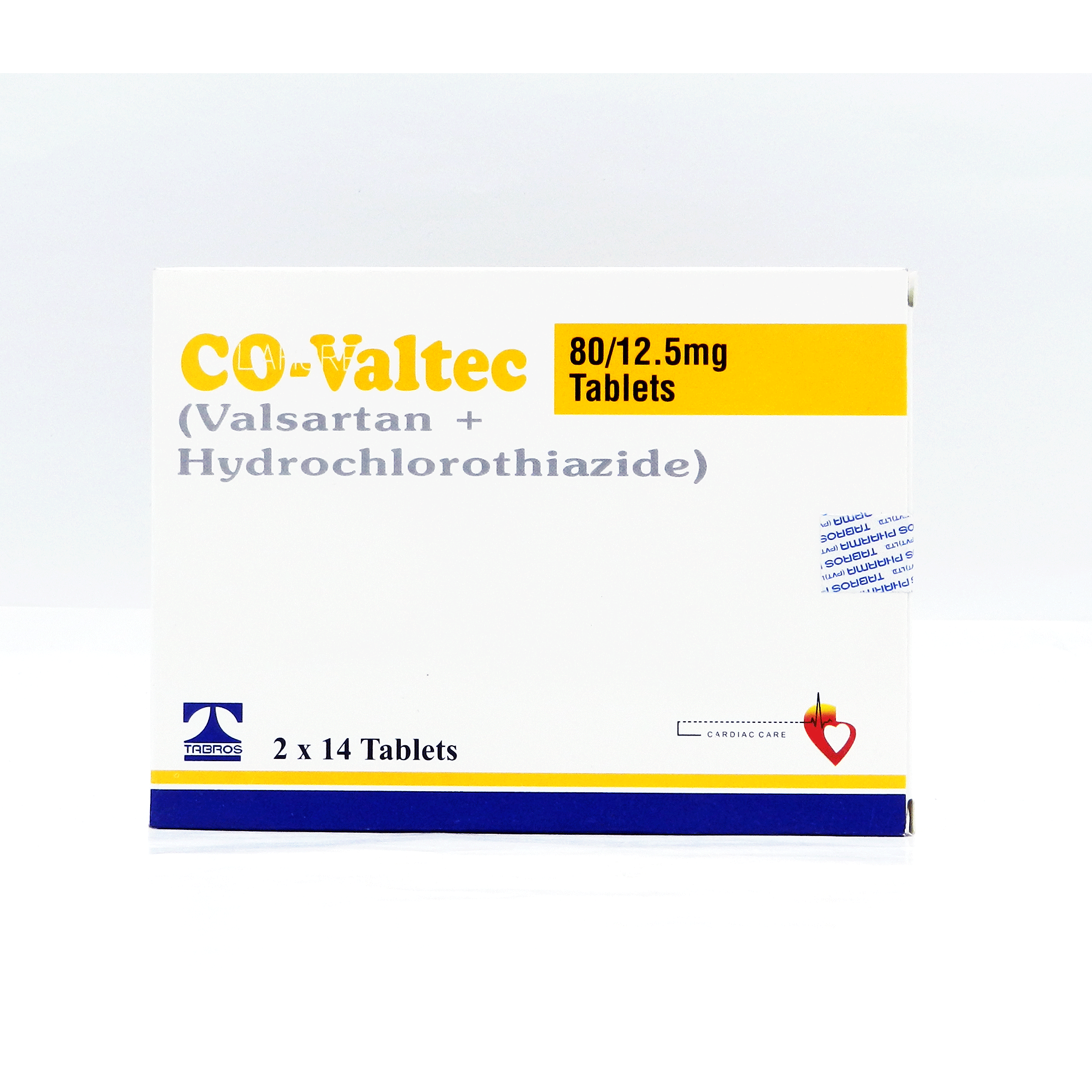 CO-VALTEC TAB 80/12.5MG 2X14'S