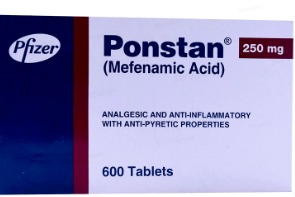 PONSTAN 250MG 10X60