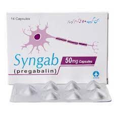 SYNGAB 50MG CAP 14S