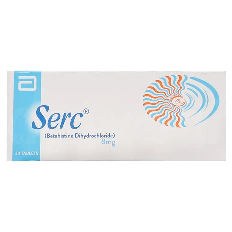 SERC TAB 8 MG 10X3'S