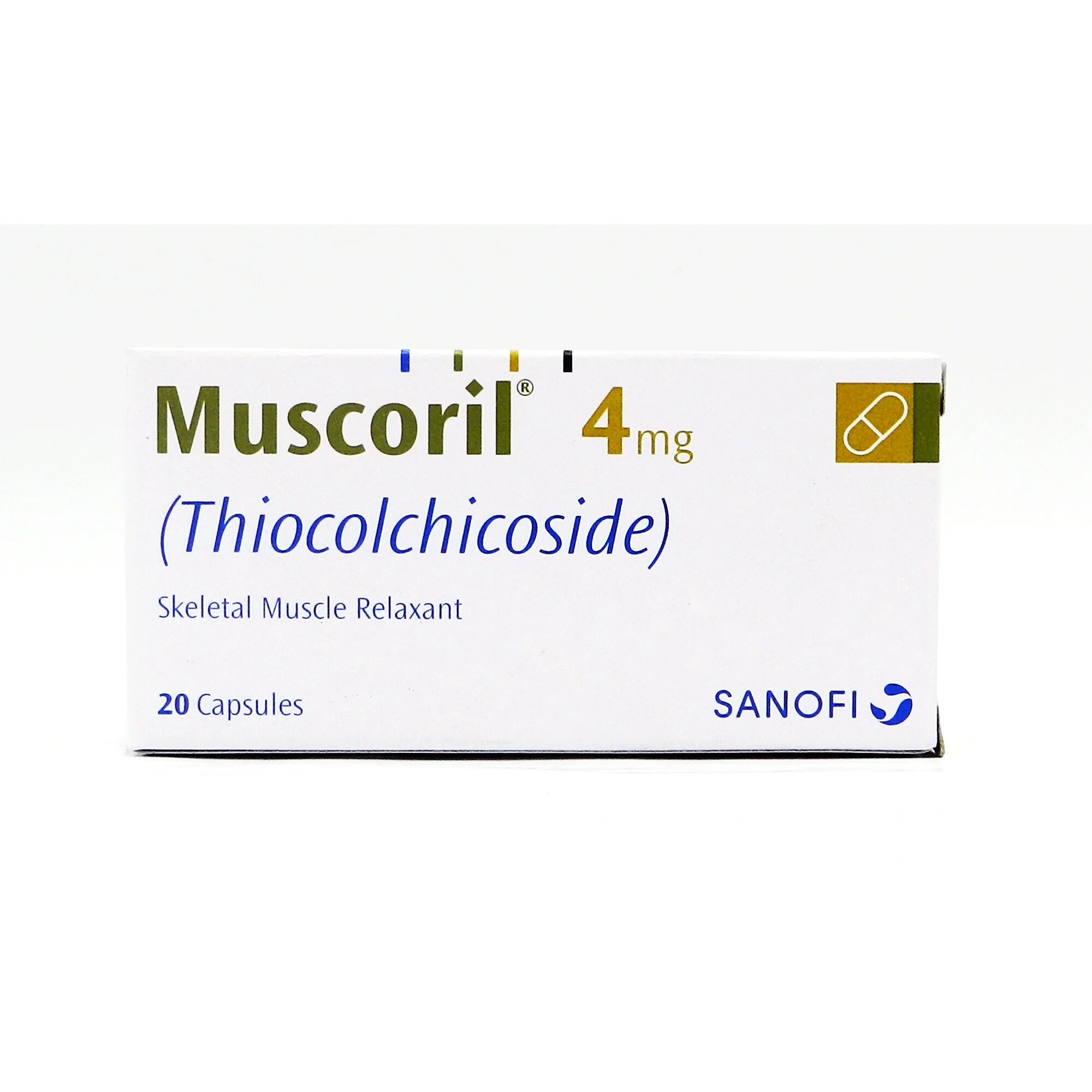 MUSCORIL CAP 4MG 10x2