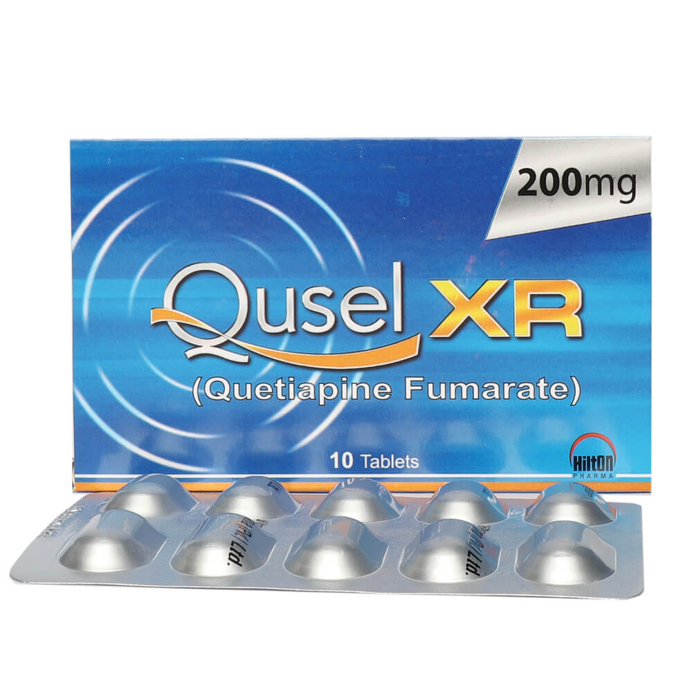 QUSEL TAB XR 200 MG 10S