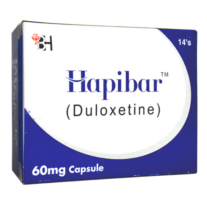 HAPIBAR CAP 60 MG 14'S