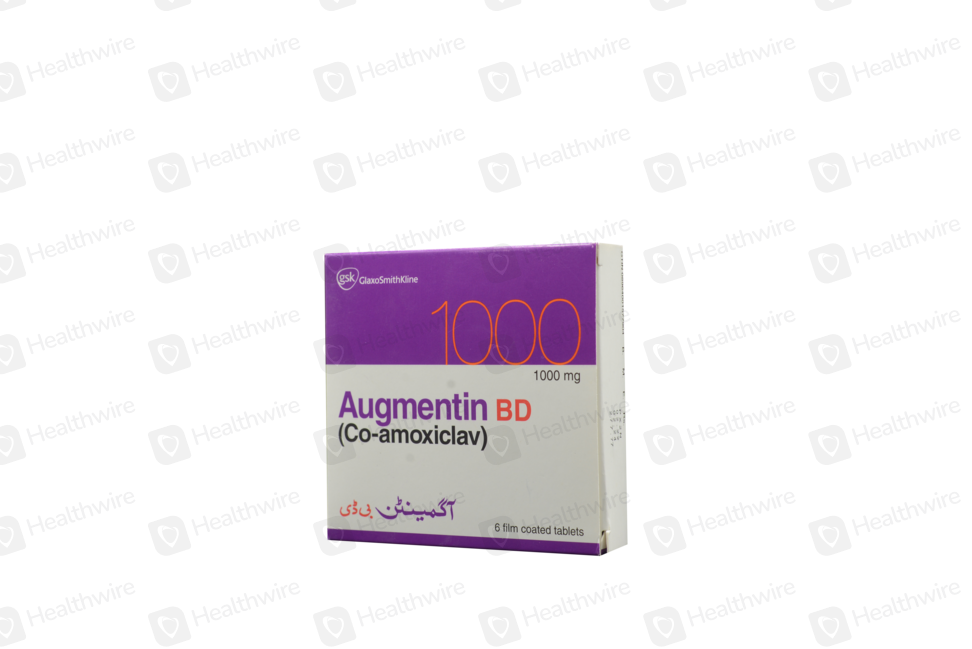 AUGMENTIN BD 1000MG 6'S