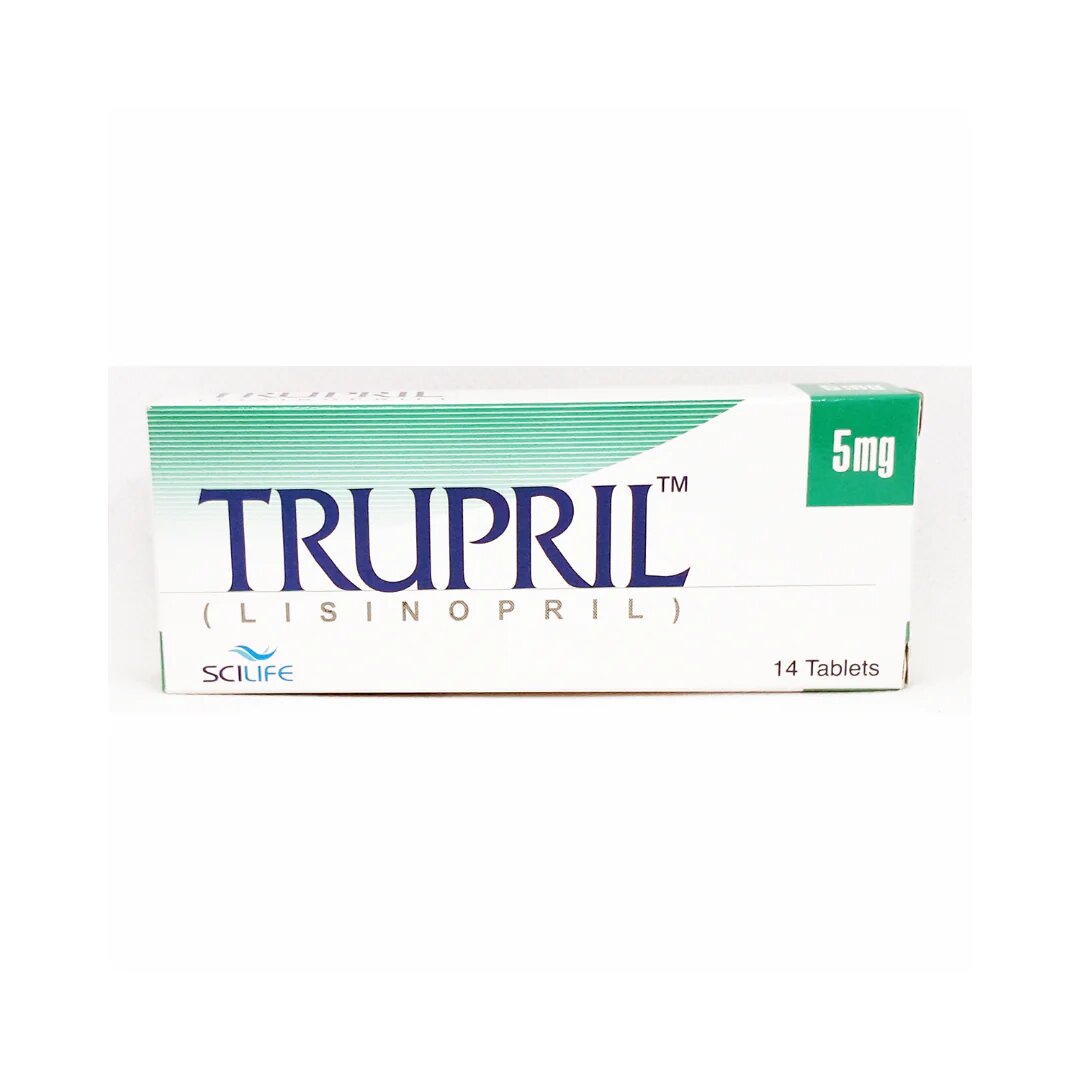 TRUPRIL TAB 5 MG 1X14'S