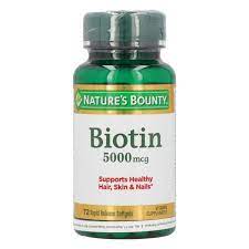 NB BIOTIN 5000MCG 72'S