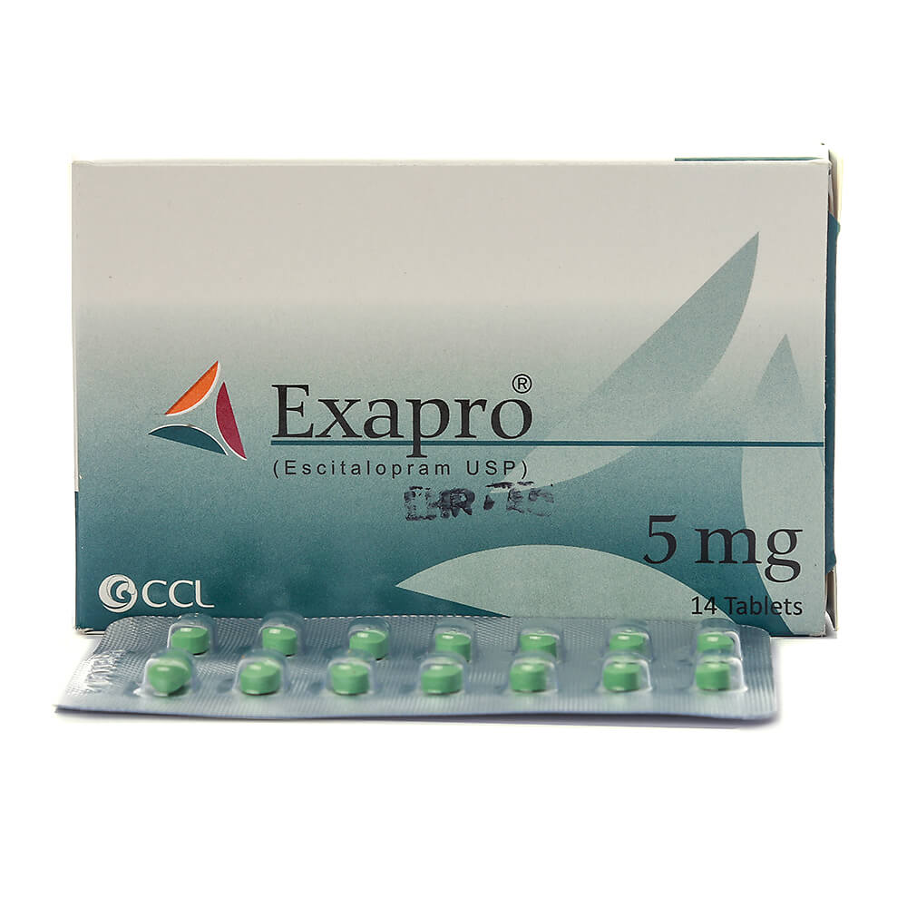 EXAPRO TAB 5 MG 14'S