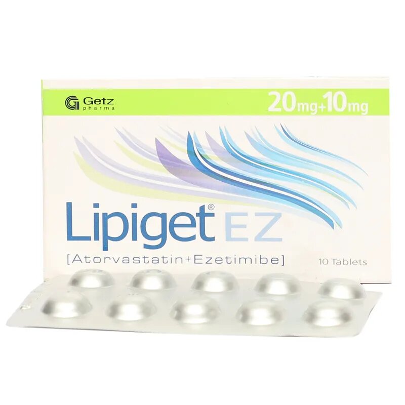 LIPIGET-EZ TAB 10/20 MG 10'S