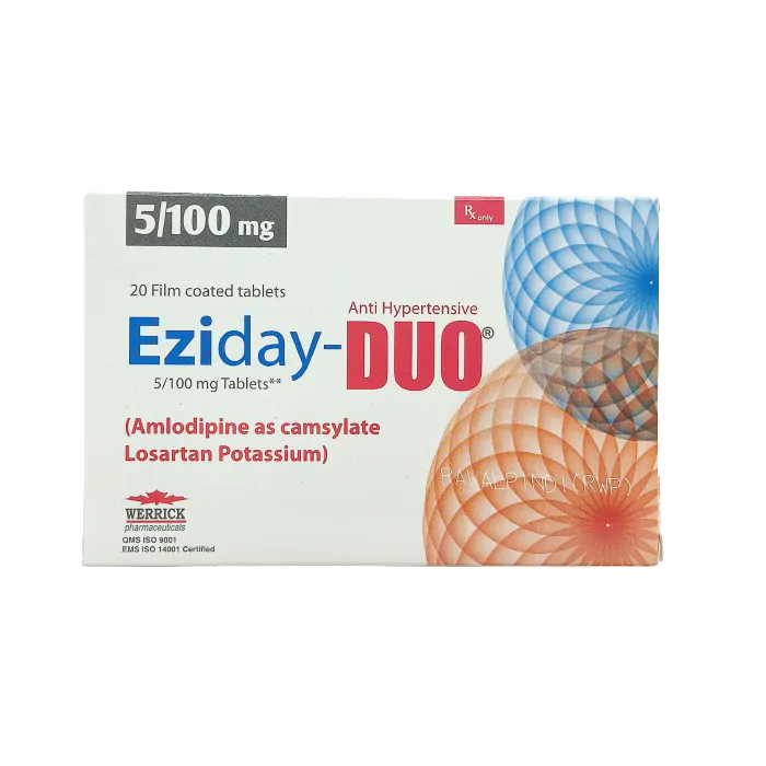 EZIDAY-DUO 5/100MG 10x2