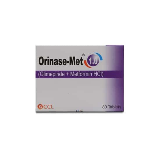 ORINASE-MET TAB 1/500 MG 10x3