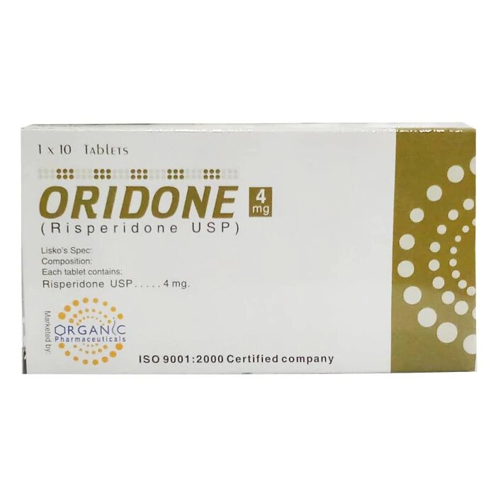 ORIDONE 4 MG 10S