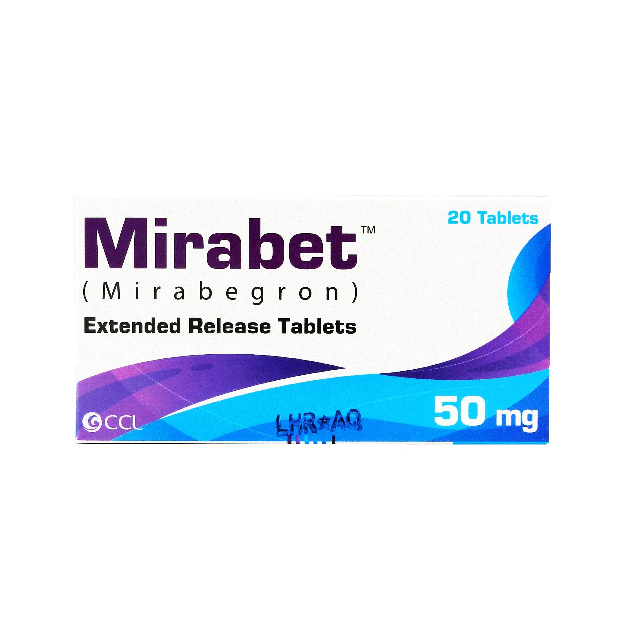 MIRABET 50MG TAB 10x2