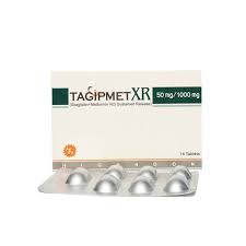 TAGIPMET 50/1000MG TAB 7x2