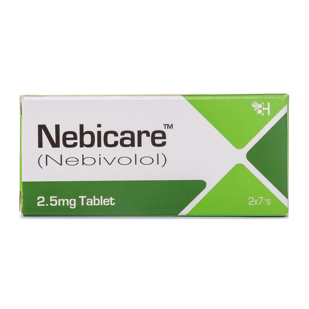 NEBICARE 2.5MG TAB 7x2'S