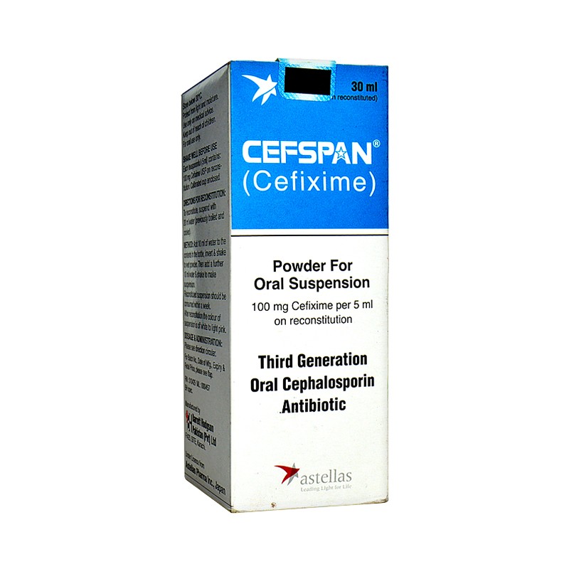 CEFSPAN SUSP 100 MG 30 ML