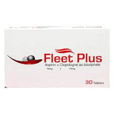 FLEET PLUS 75+75MG TAB 30'S