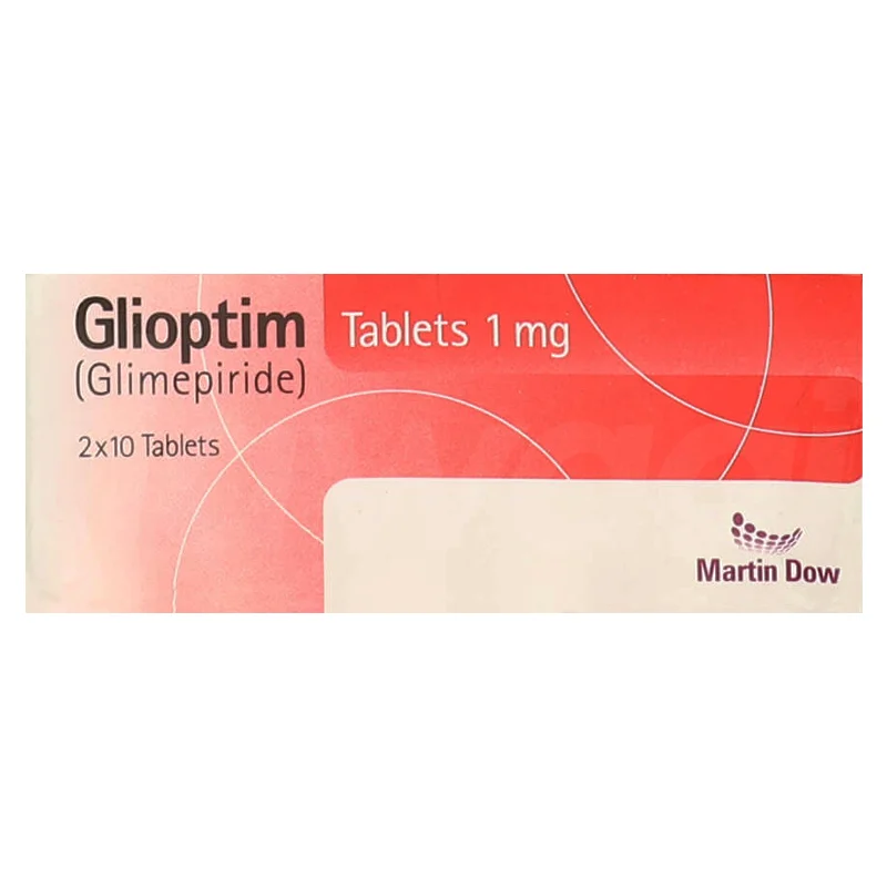 GLIOPTIM TAB 1 MG 2X10'S