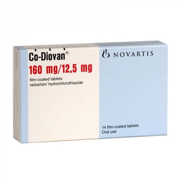 CO-DIOVAN 160/12.5MG TAB 14x2