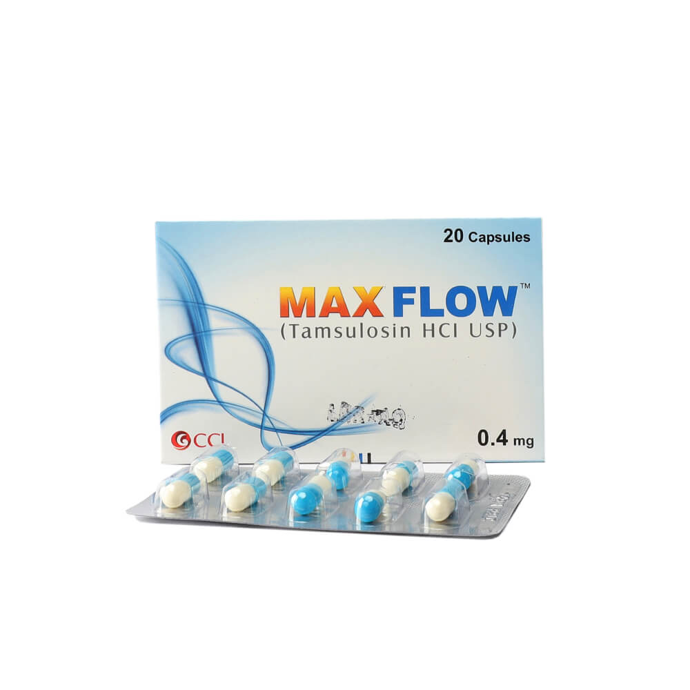 MAXFLOW CAP 0.4 MG 10x2