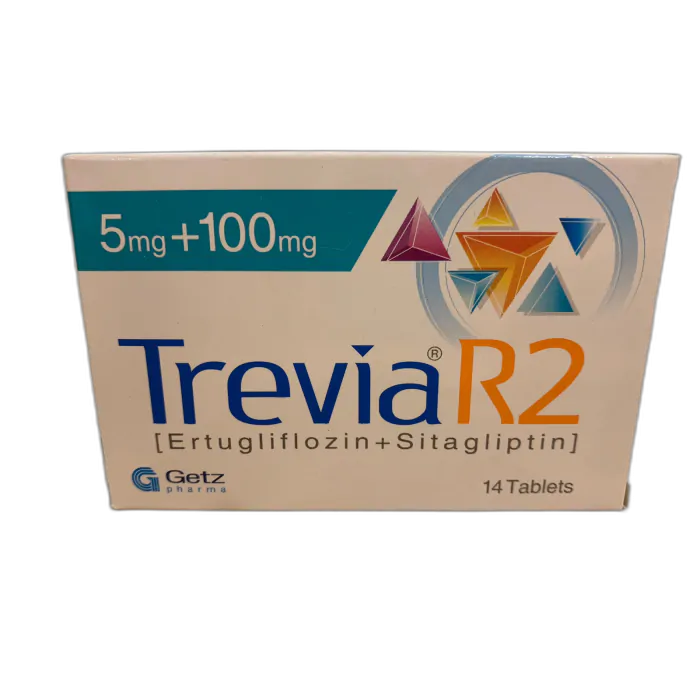 TREVIA R2 5MG+100MG TAB 7X2'S