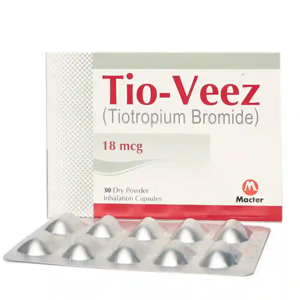 TIO VEEZ 18MCG CAP 10x3