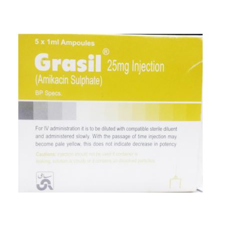 GRASIL INJ 25 MG 5 AMPX1 ML