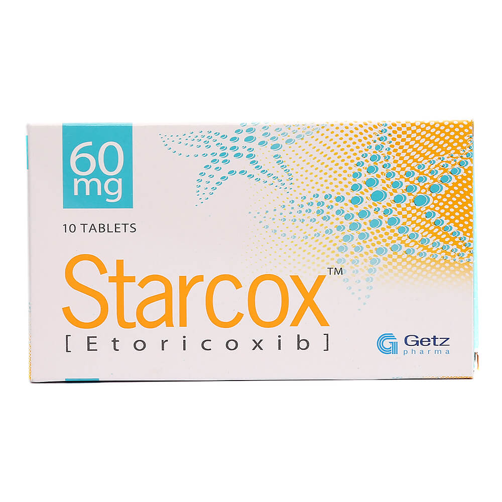 STARCOX 60MG TAB 10'S