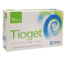 TIOGET 18MG CAP 10x3