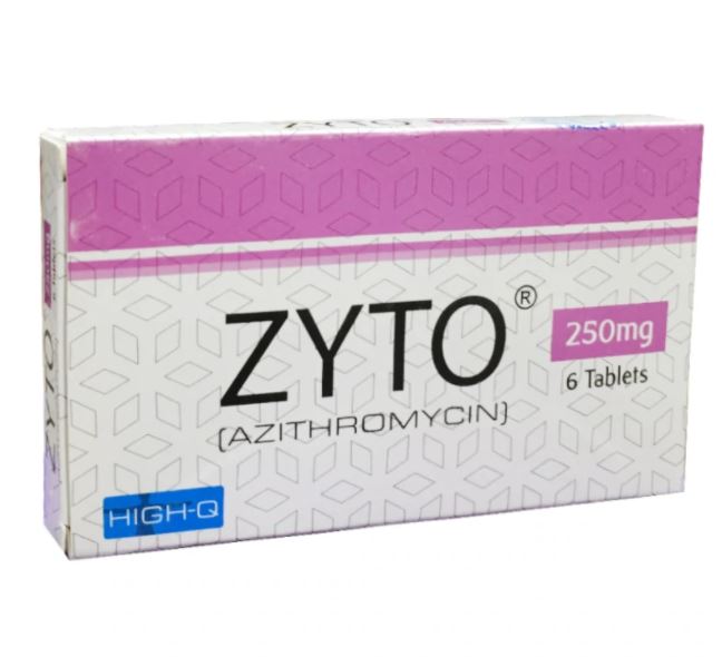 ZYTO 250MG TAB 6'S