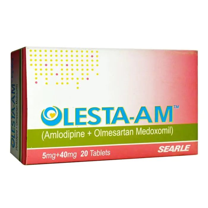 OLESTA -AM 5MG +40MG TAB 20S