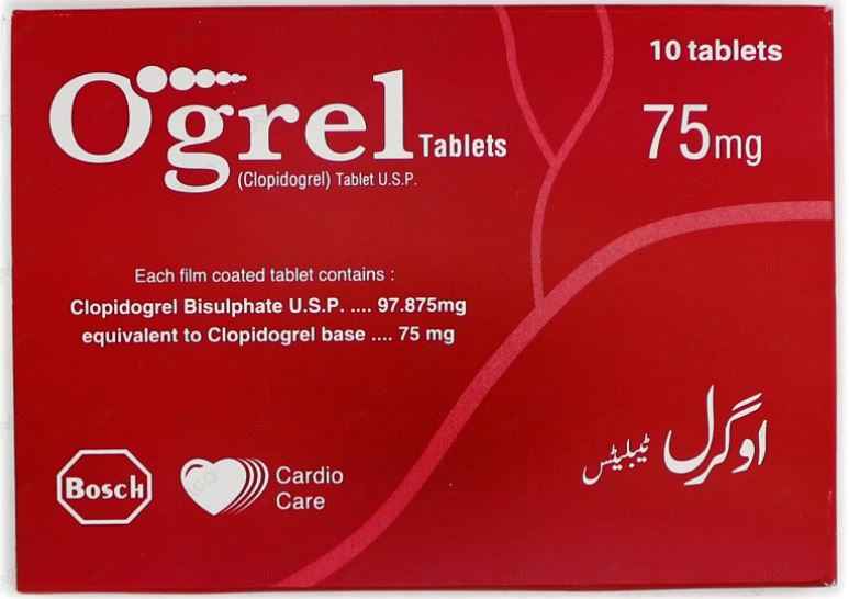 OGREL 75MG TAB 10S