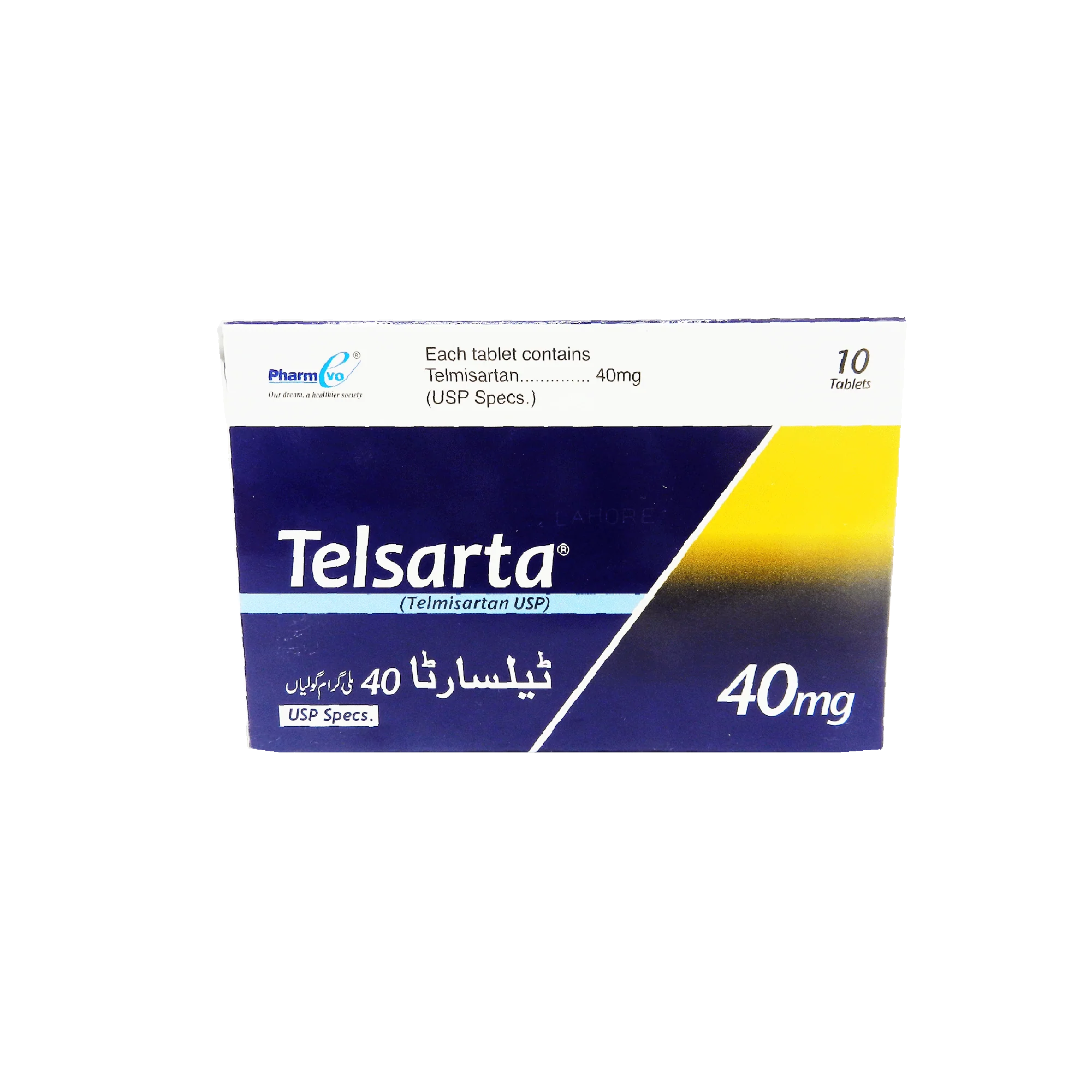 TELSARTA TAB 40 MG 10'S