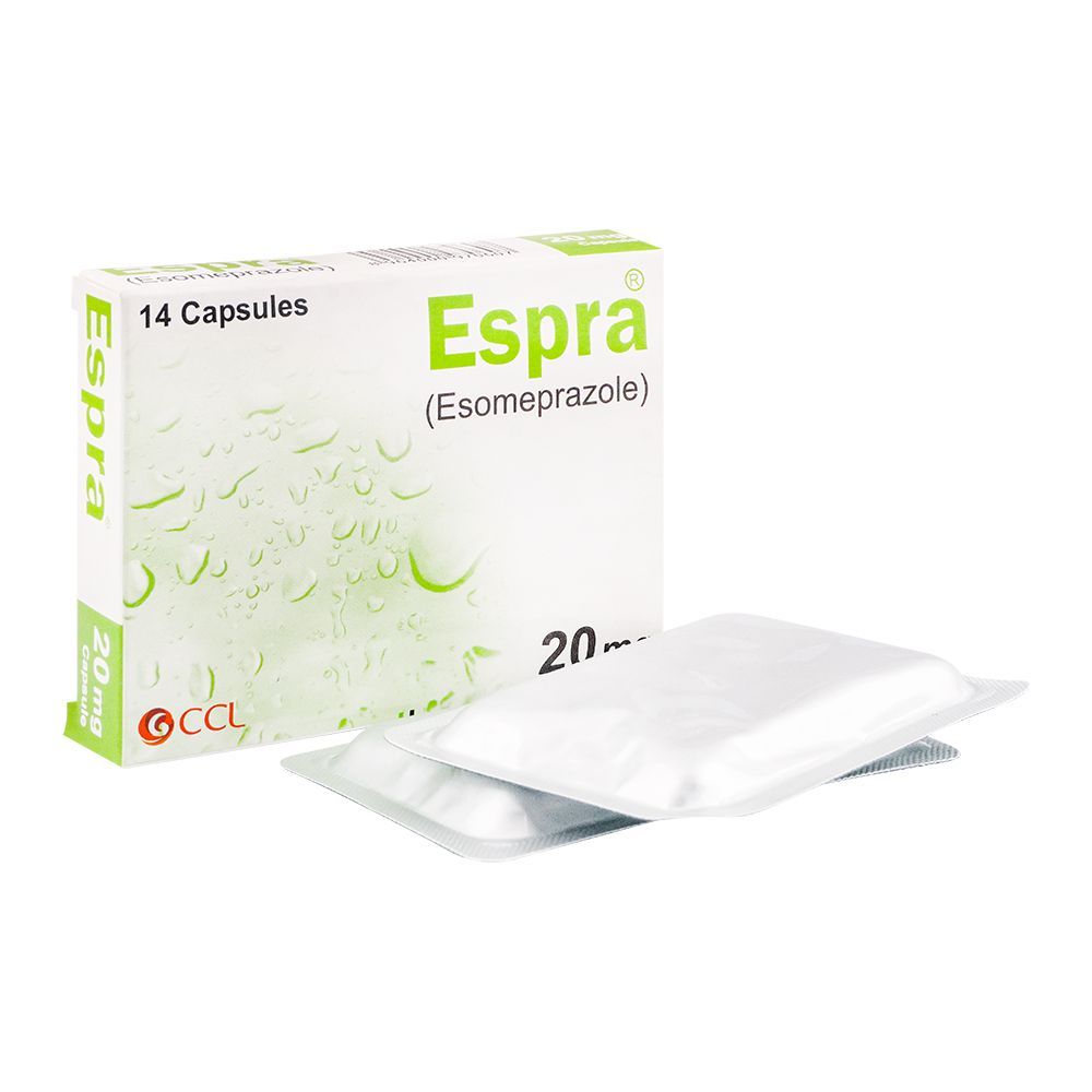 ESPRA CAP 20MG 7x2