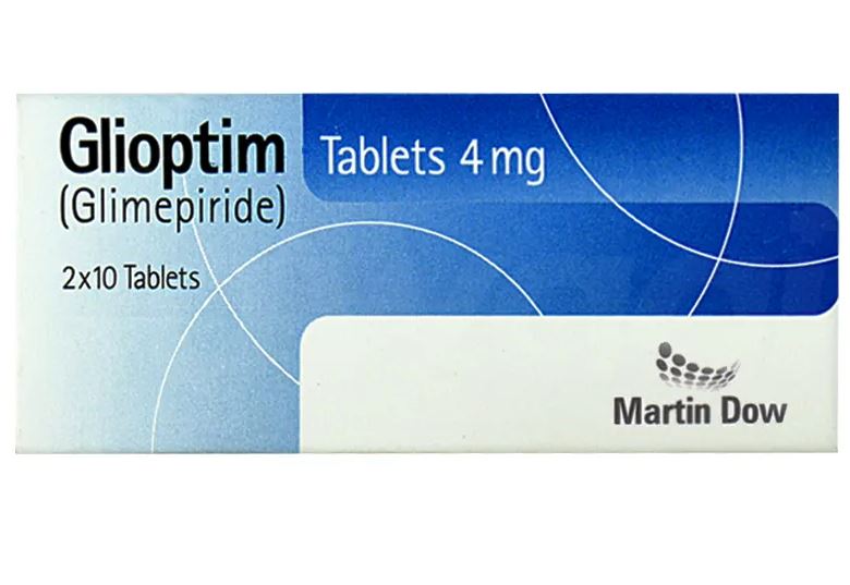 GLIOPTIM TAB 4 MG 2X10'S