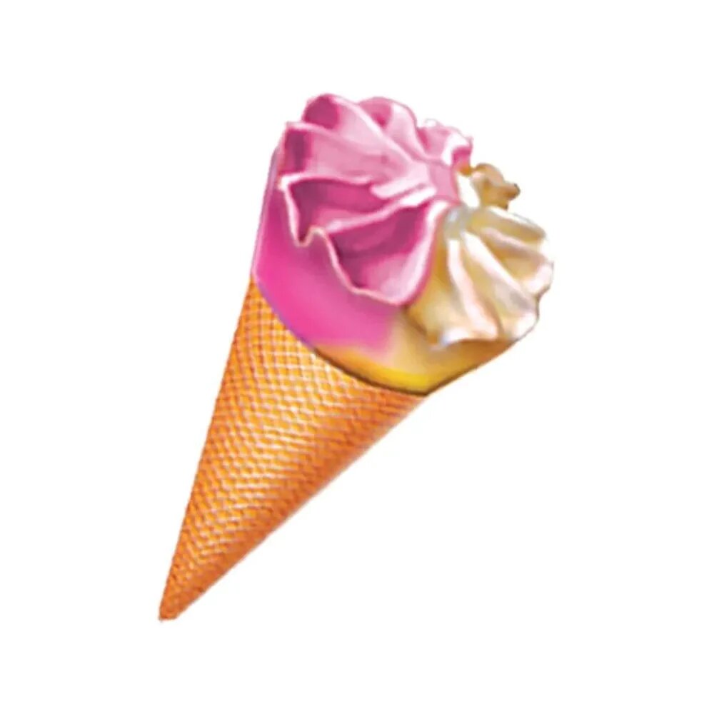 POPCONE STRAWBERRY VANILLA 24X95ML