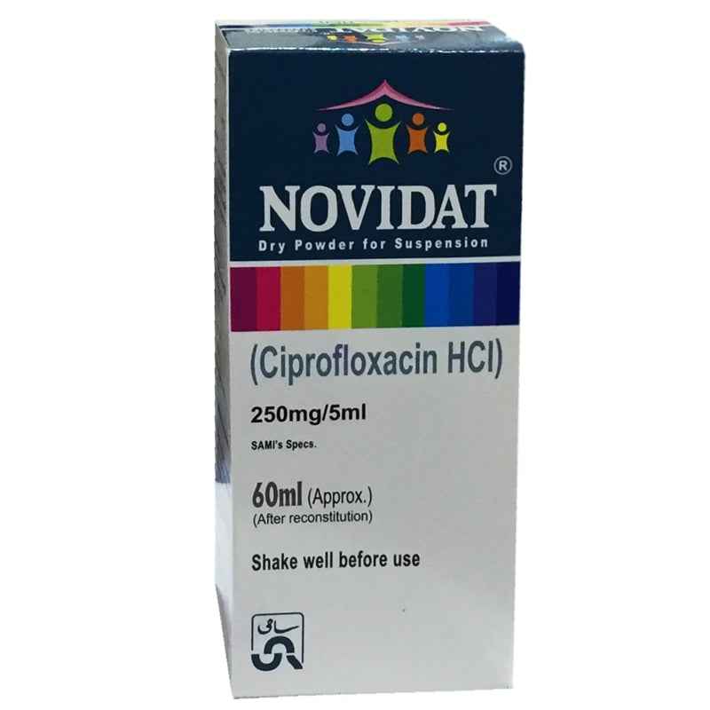 NOVIDAT SUSP 250 MG 60 ML