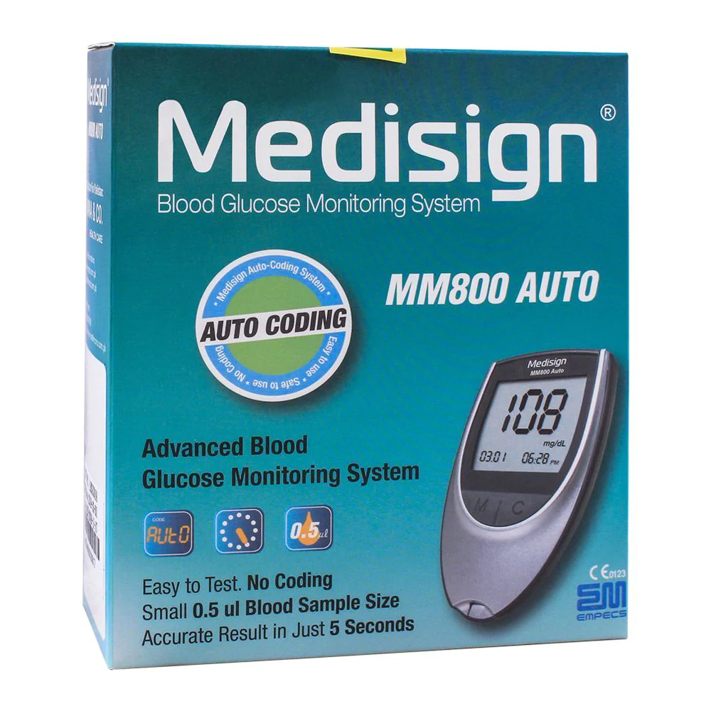 MEDISIGN BLOOD GLUCO MONITOR MM800