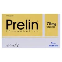 PRELIN CAP 75 MG 7x2'S