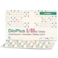 DIO PLUS TAB 5/80 MG 14'S