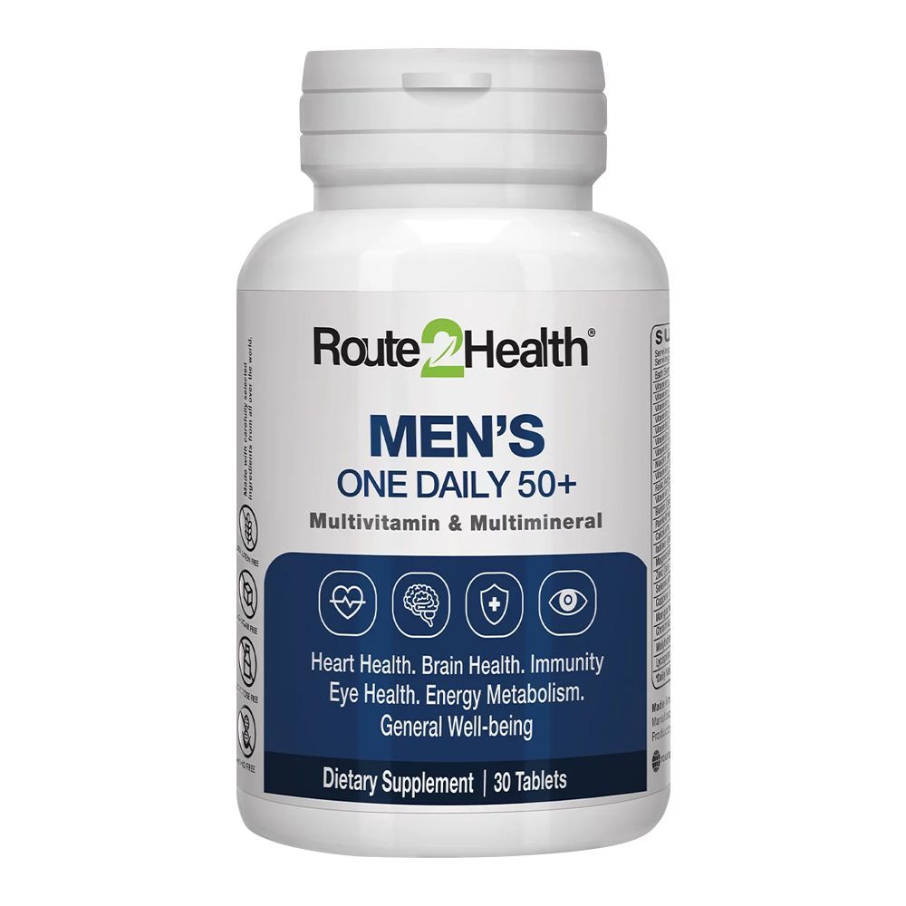 MENS ONE'S DAILY 50+ 30s TABLETS (ROUTE2HEALTH) 