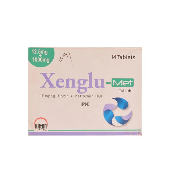 XENGLU MET 12.5/1000 TAB 7x2