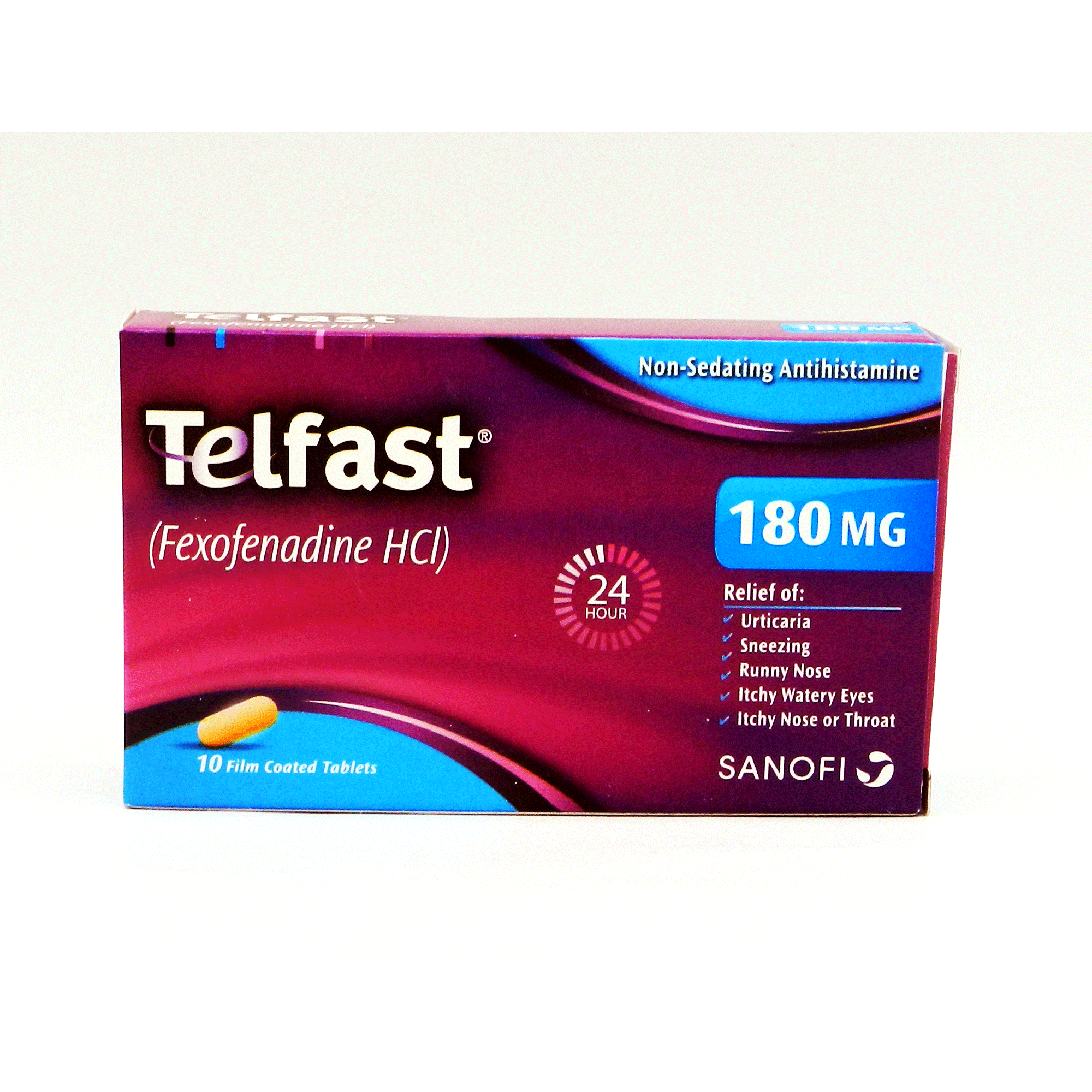 TELFAST TAB 180MG 10'S